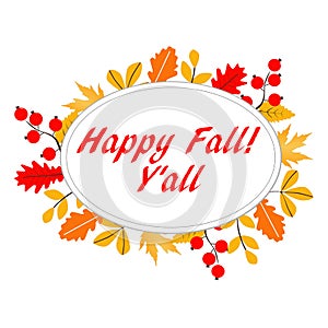 Happy Fall Y`all