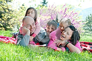 Familia feliz 