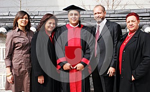 Happy family portrait