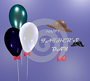 Happy father day poster or baner