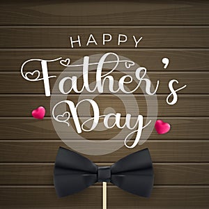 Happy Father's Day Background. Poster, flyer, greeting card, header for website. Vector Illustration