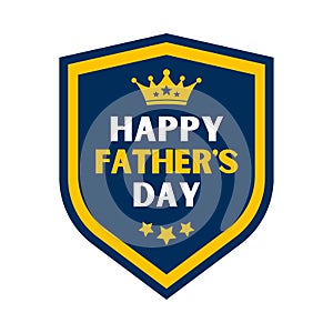Happy Father's Day Badge