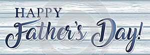 Happy Father`s Day Barnwood Banner