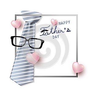 Happy father`s day concept design