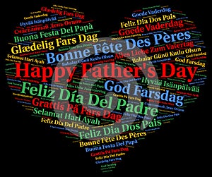 Happy Father`s day in different languages
