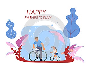 Happy Father`s Day greeting card