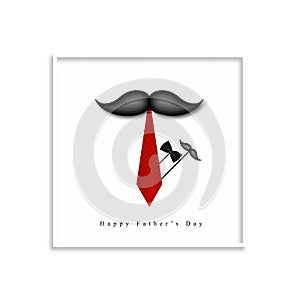 Happy Father`s Day greeting card