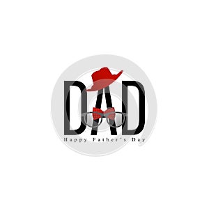 Happy Father`s Day greeting card