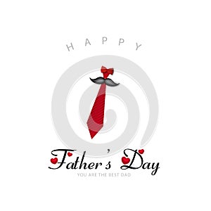 Happy Father`s Day greeting card