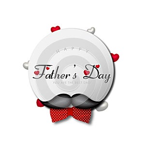 Happy Father`s Day greeting card