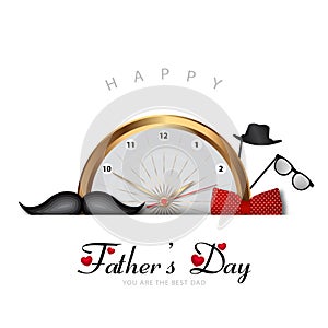 Happy Father`s Day greeting card