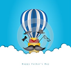 Happy Father`s Day greeting card