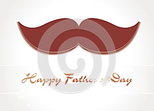 Happy Fathers day background / card.