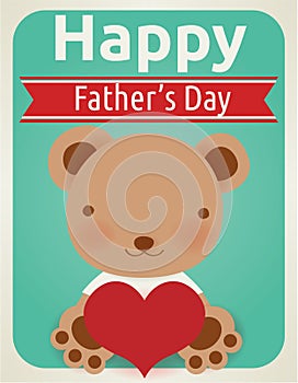 Happy fathers day card