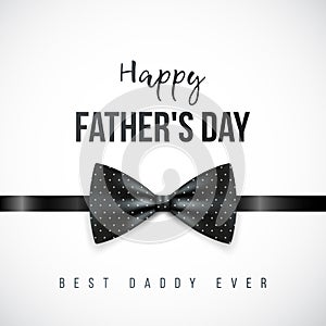 Happy Fathers Day greeting card.