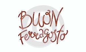 Happy Ferragosto quote in Italian