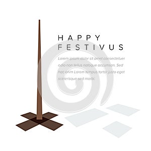 Happy festivus card template