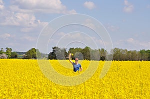 Happy field