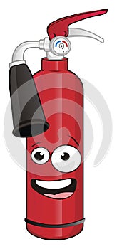 Happy fire extinguishe