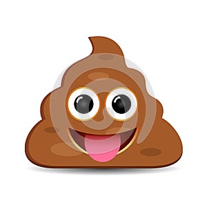 Happy foolish poo emoji photo