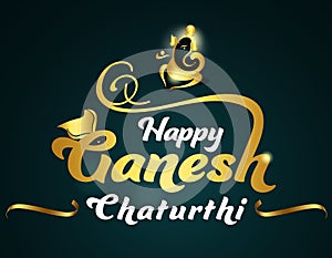 Happy ganesh chatruthi background