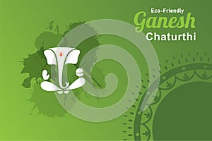 Happy Ganesh Chaturthi vector design