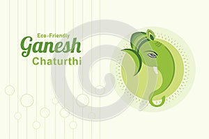 Happy Ganesh Chaturthi vector design