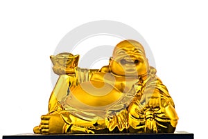Happy Gold Buddha