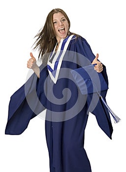 Happy Graduation Student