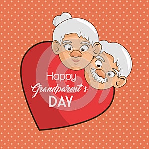 Happy Grandparent day card