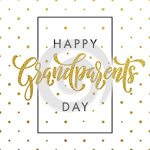 Happy Grandparents Day greeting card photo