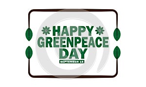 Happy Greenpeace Day photo