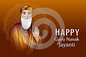 Happy Guru Purab on ocassion of Guru Nanak Jayanti the founder of Sikhism