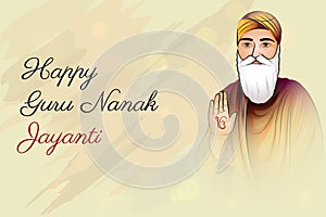 Happy Guru Purab on ocassion of Guru Nanak Jayanti the founder of Sikhism