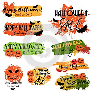 Happy Halloween banners
