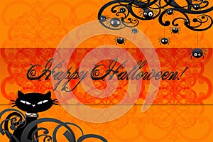 Happy halloween card photo