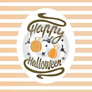 Happy Halloween design background.