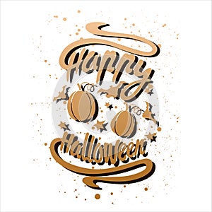 Happy Halloween design background.