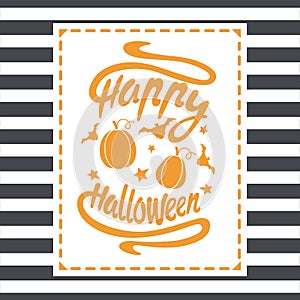 Happy Halloween design background.