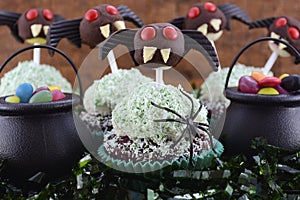 Happy Halloween Ghoulish Cupcakes photo