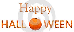 Happy halloween greeting graphic design