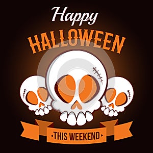 Happy Halloween! Halloween theme.