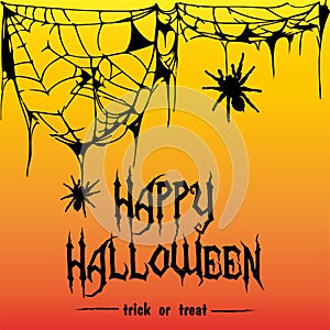 Happy Halloween , vector illustration