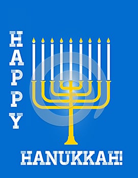 Happy Hanukkah Card