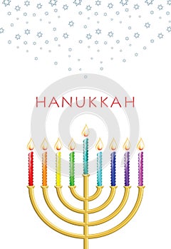 Happy Hanukkah Card