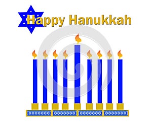 Happy hanukkah clipart