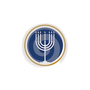 Happy Hanukkah Vector icon design