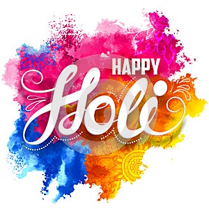 Happy Holi background