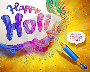 Happy Holi design