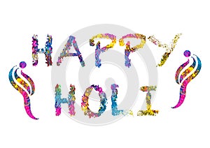 HAPPY HOLI, HOLI SPLASH holi celebration colourful india illustration